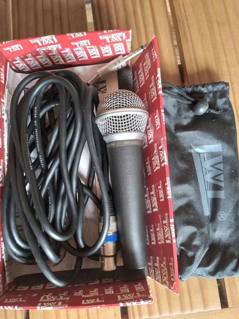 Microfone dinâmico JWL EMS 580 - Foto 2