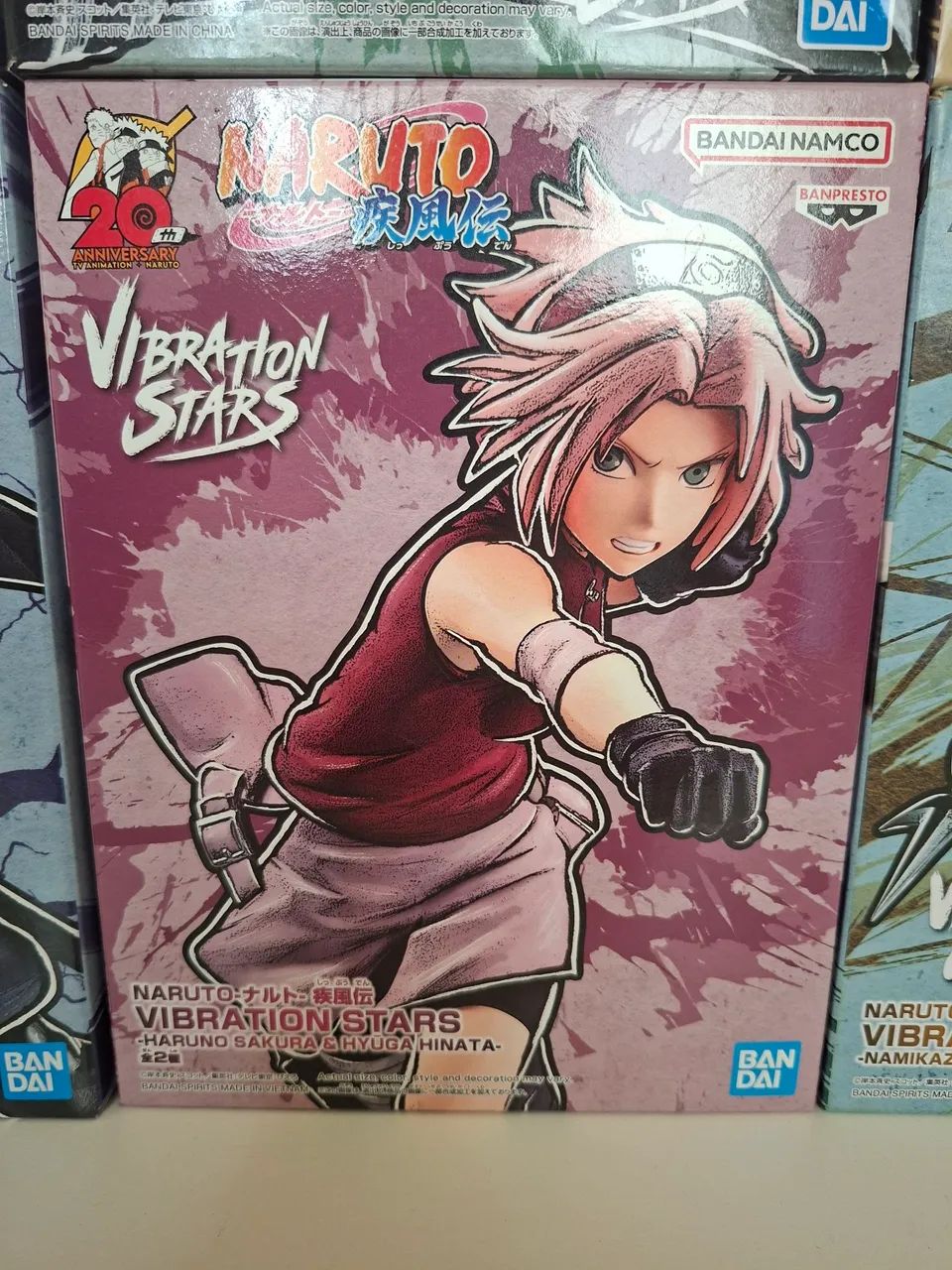 Naruto + Sasuke + Sakura Vibration stars banpresto - Foto 3