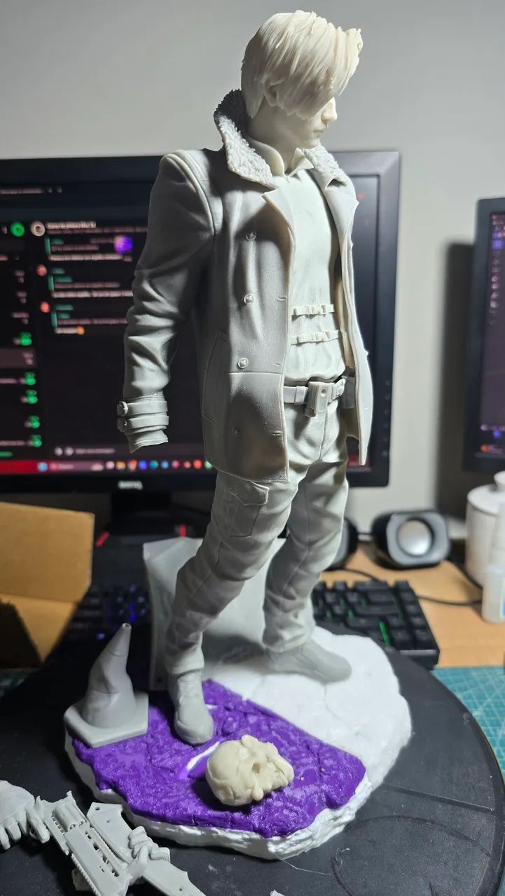 Impressão 3D Action Figure  RPG Resina