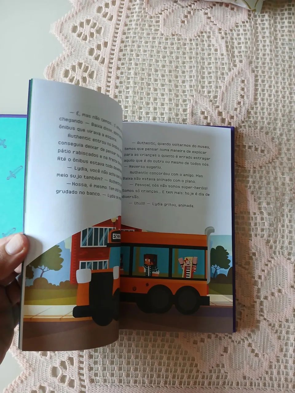 livro infantil Minecraft - Foto 2