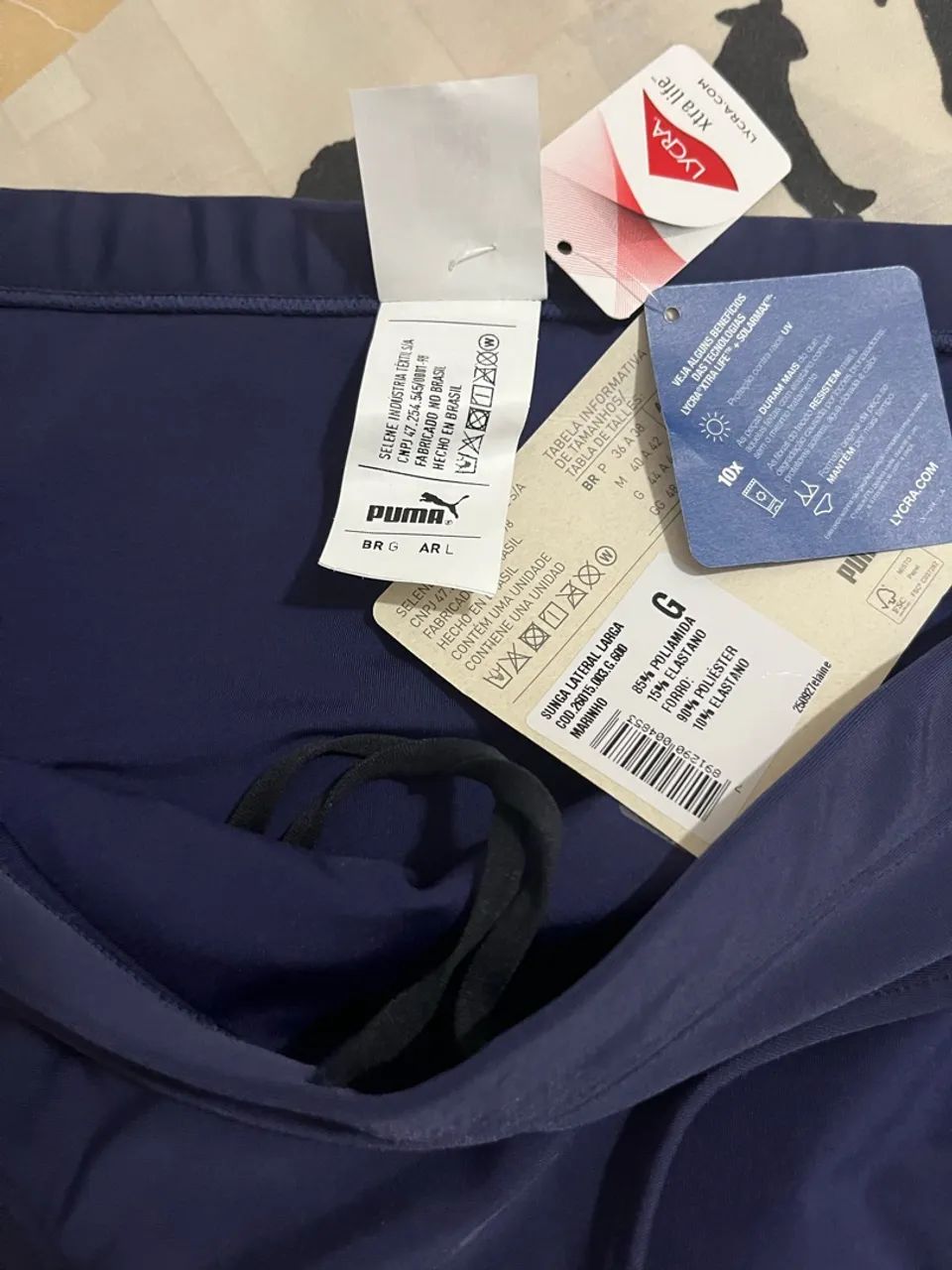 Sunga puma azul  - Foto 2