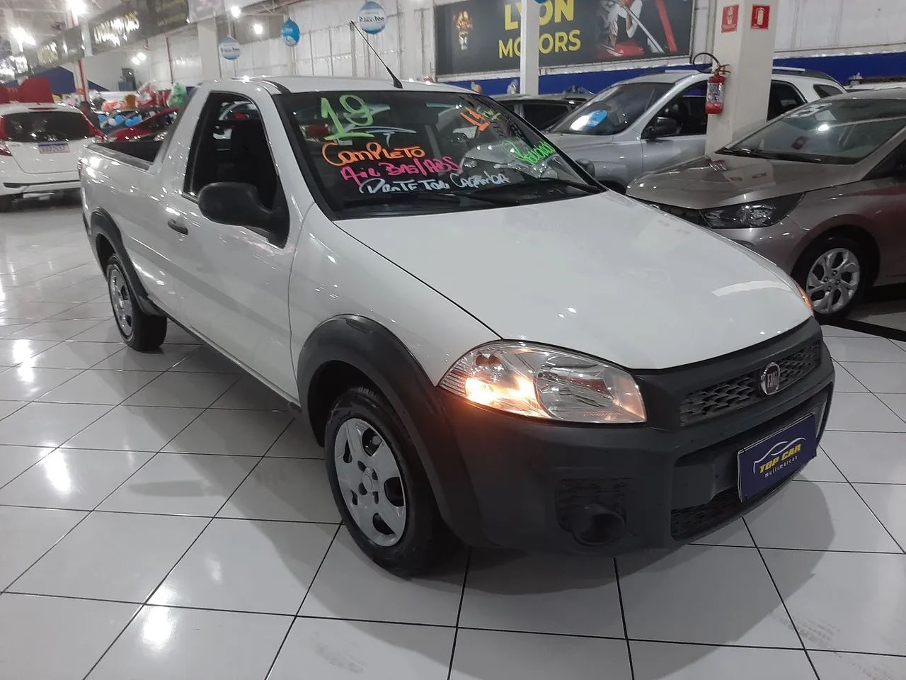 Fiat Strada Working Hard 1.4 Fire Flex 8V CS 2019 - Foto 3