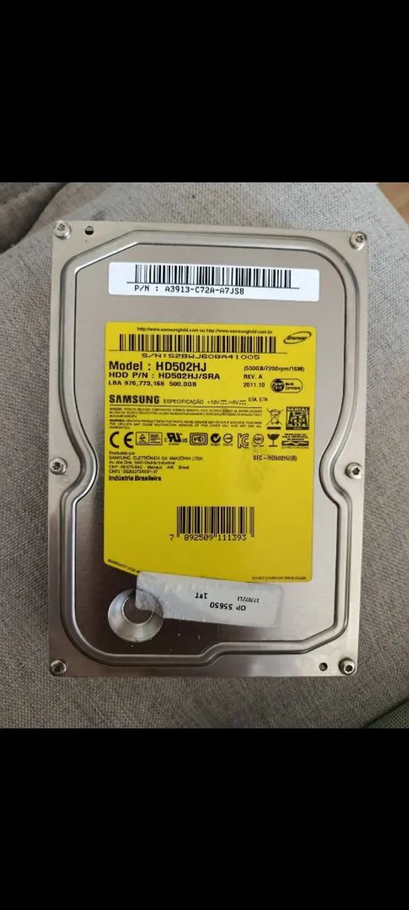 HD 500gb Samsung 