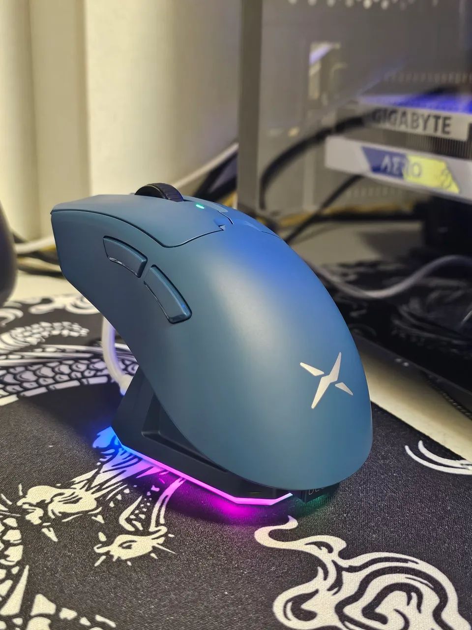 Mouse Gamer Delux M900 Pro Azul - LACRADO - Foto 3
