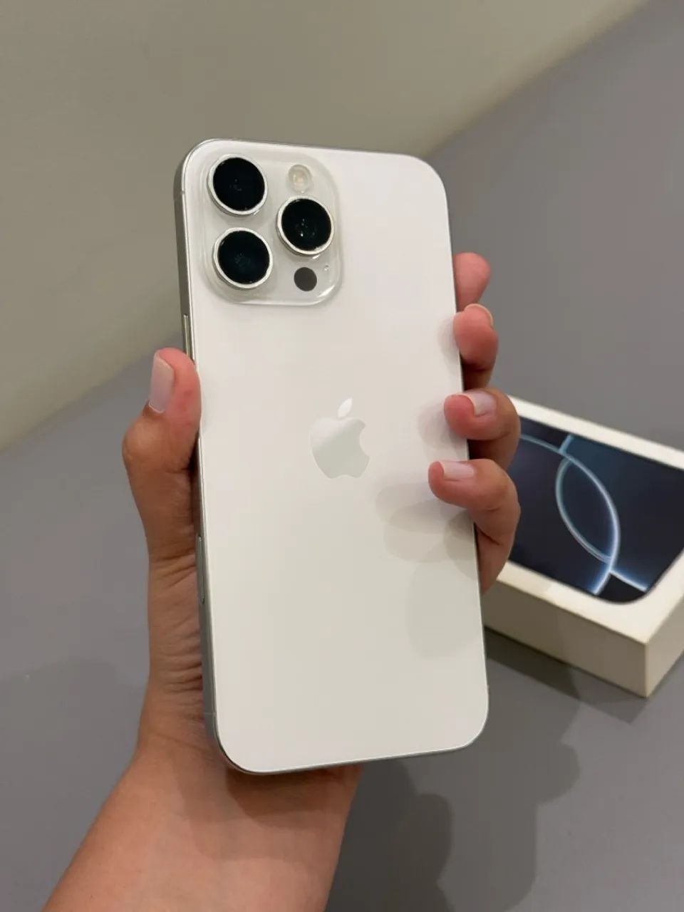 iPhone 16 Pro Max 256GB - Branco | Impecável - Foto 3