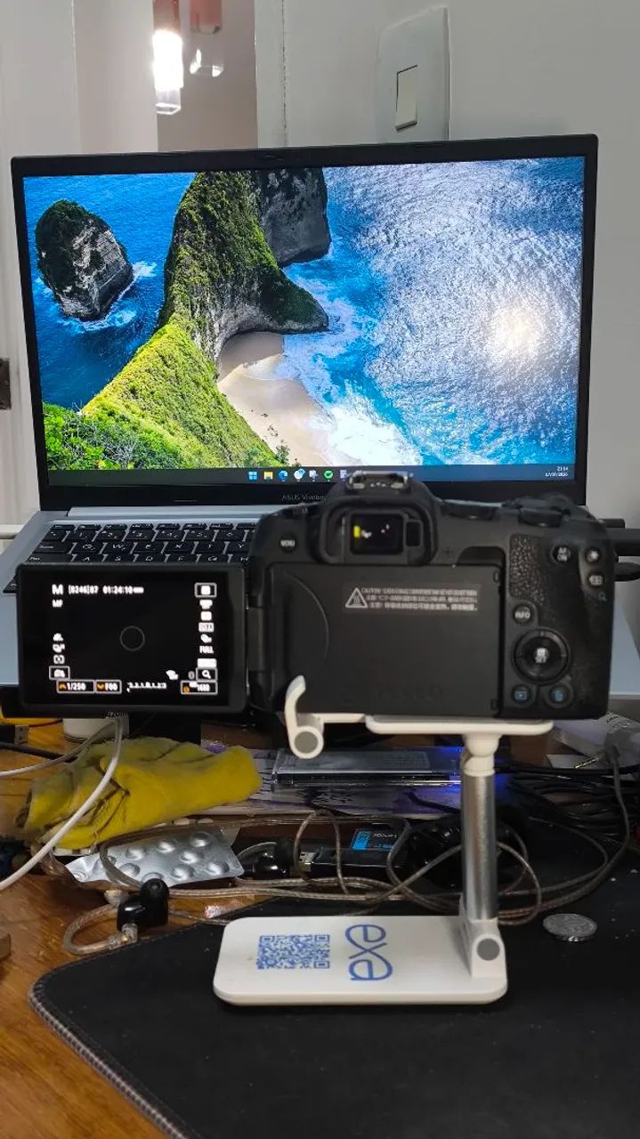 Canon EOS R8 + Adaptador + Lente 24-50 - Foto 5