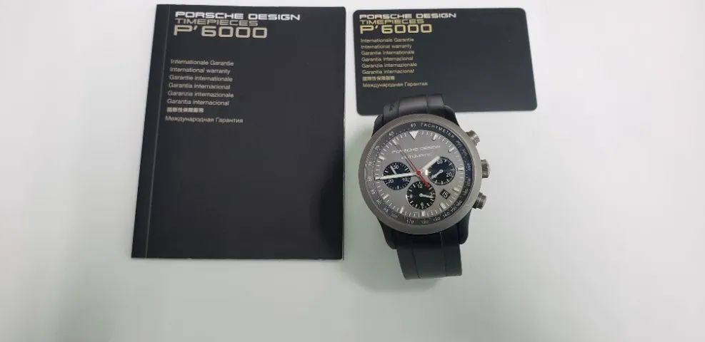 Relógio Porsche Design Dashboard Chronograph/p 6612 Autenticado