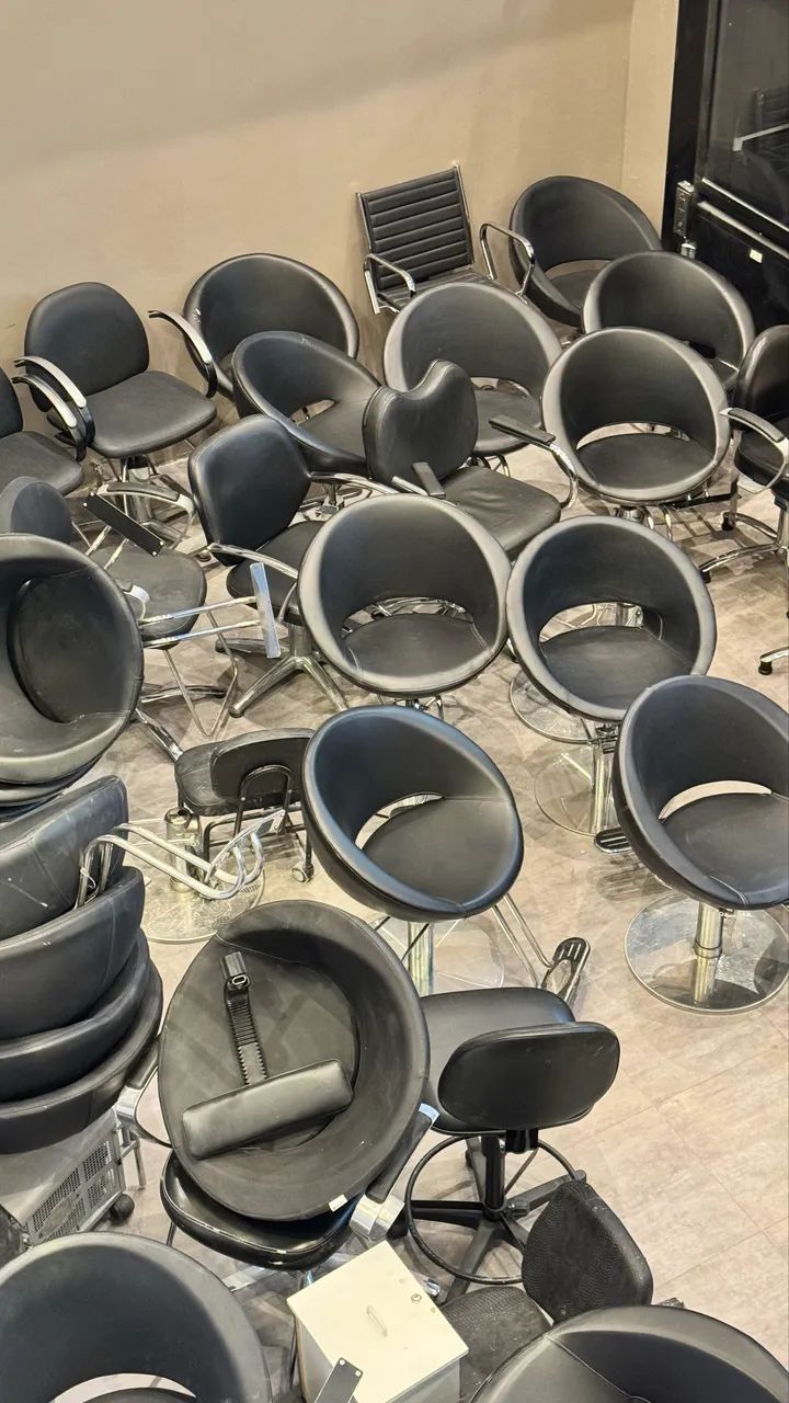 Vendo cadeiras de cabeleireiro 