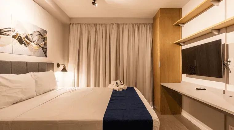 Excelente Studio Novo e Mobiliado no Brooklin para Locação - Foto 3