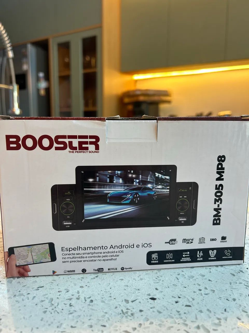 Mídia Carro Booster 7" - Foto 3