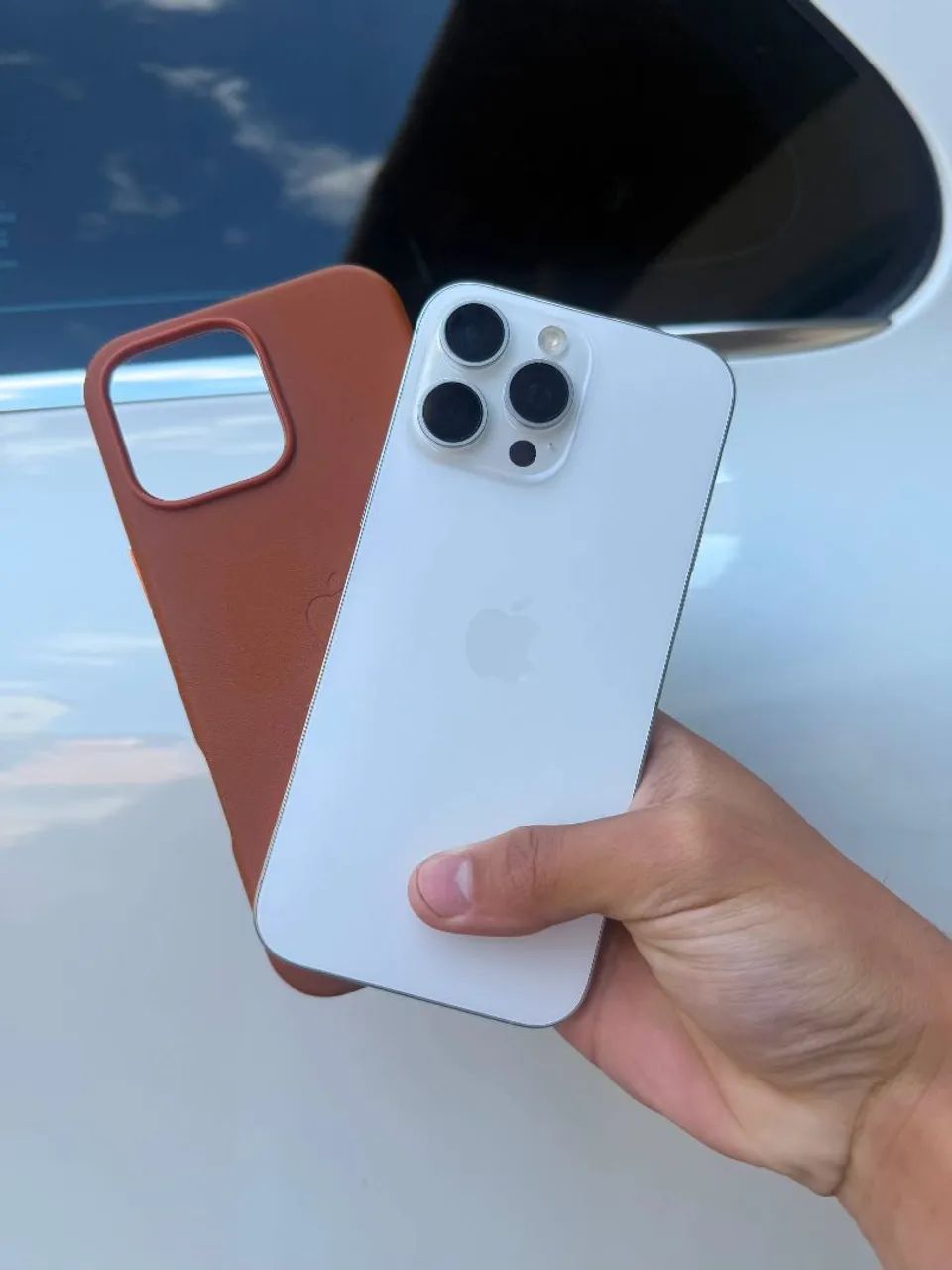 Iphone 16 Pro Max Branco de 256Gb com Nota Fiscal