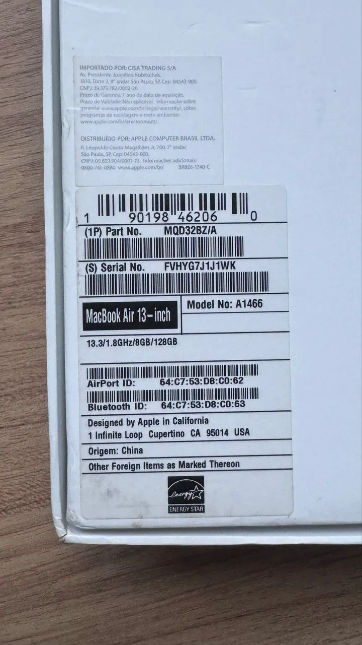 MacBook Air 13 A1466 ( 2017 ) - Foto 2