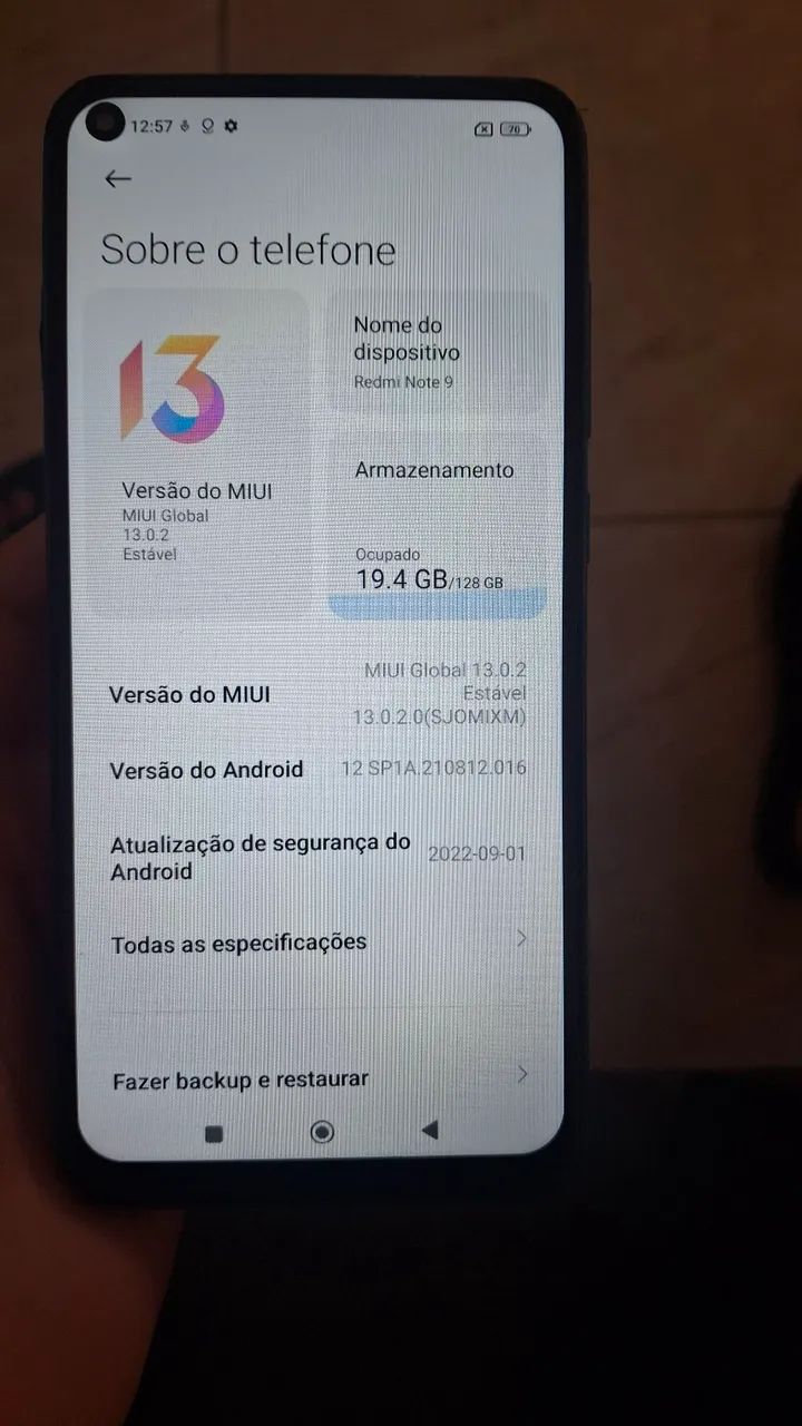 Celular redmi note 9 - Foto 3