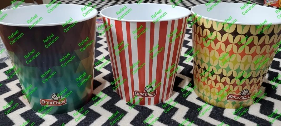 Kit Completo Baldes de Pipoca 2015 Elma Chips