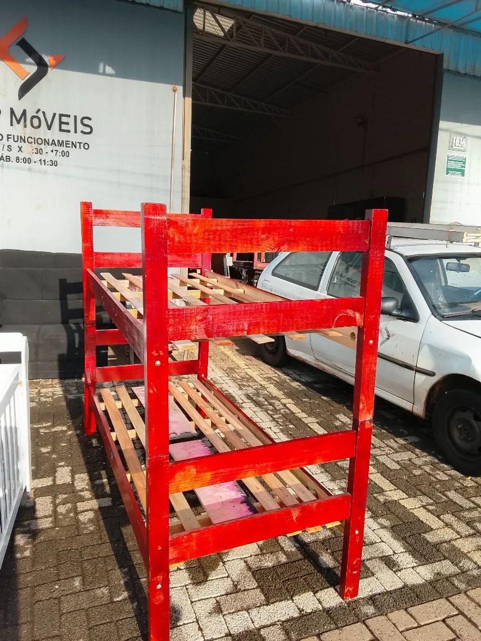 Imperdível! Beliche madeira maciça ENTRE E MONTA dentro uberlandia  - Foto 2
