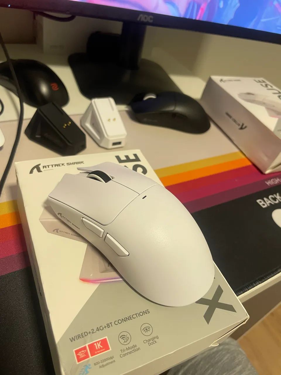 Mouse sem fio attack shark x11 - Foto 4