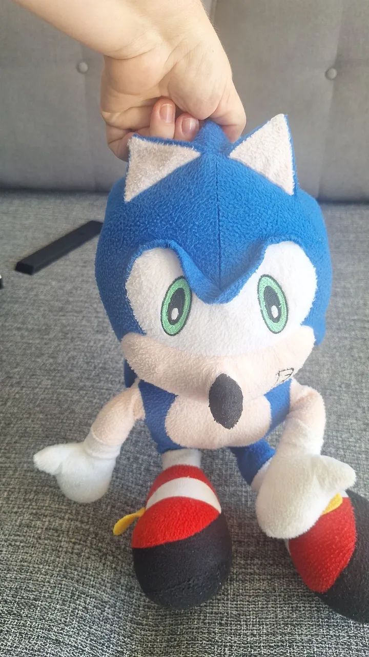 Sonic pelúcia 