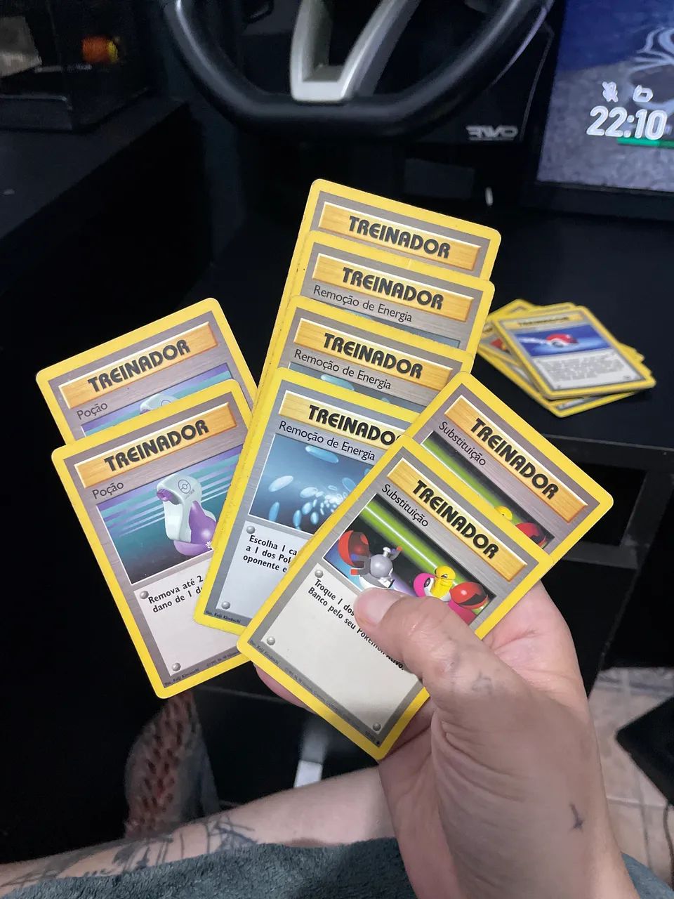 Cartas Treinador Pokémon Base Set Wizards 1999 - Lote com 25 - Foto 4