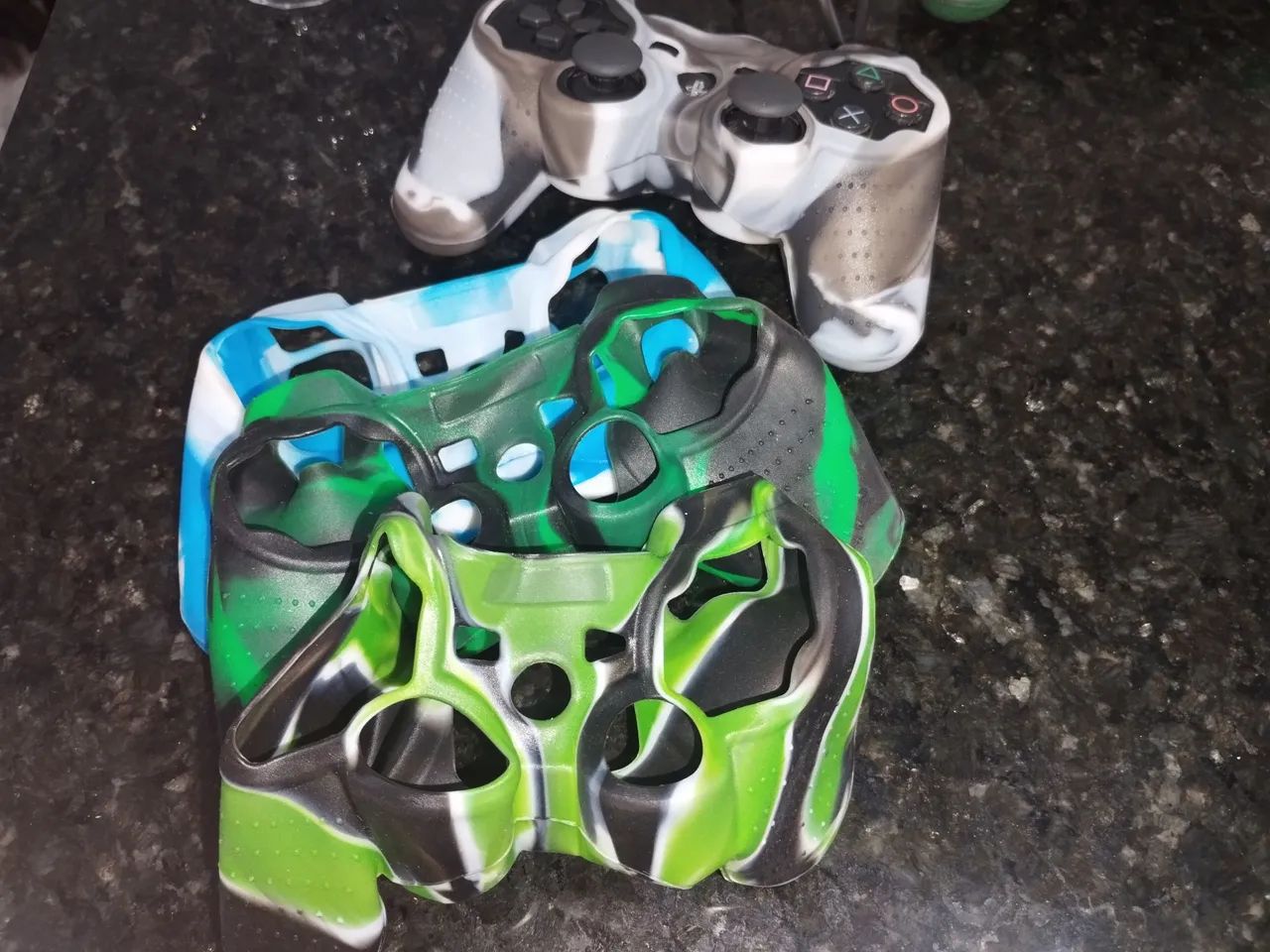 5 capas Capa PS3 PS2 de silicone 