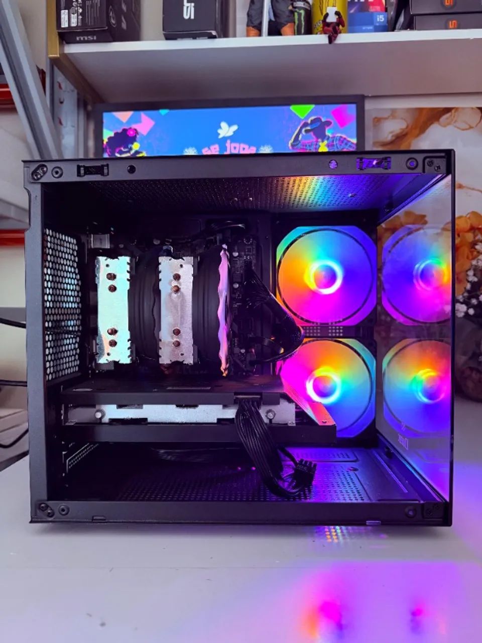 PC i5 10400F + RX 590 + 16GB DDR4 - Top de verdade - Foto 4