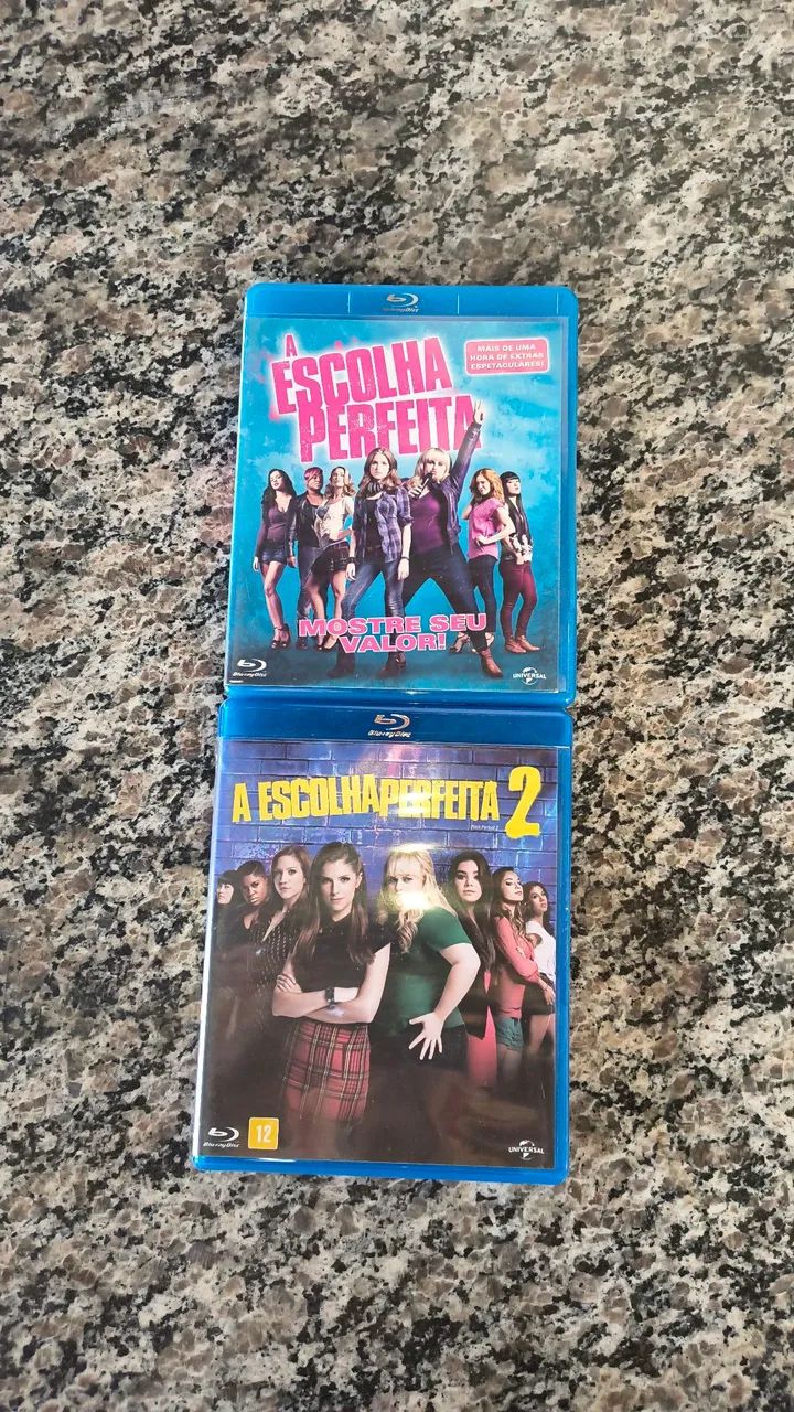 Blu-ray A Escolha Perfeita 1 e 2 Original 