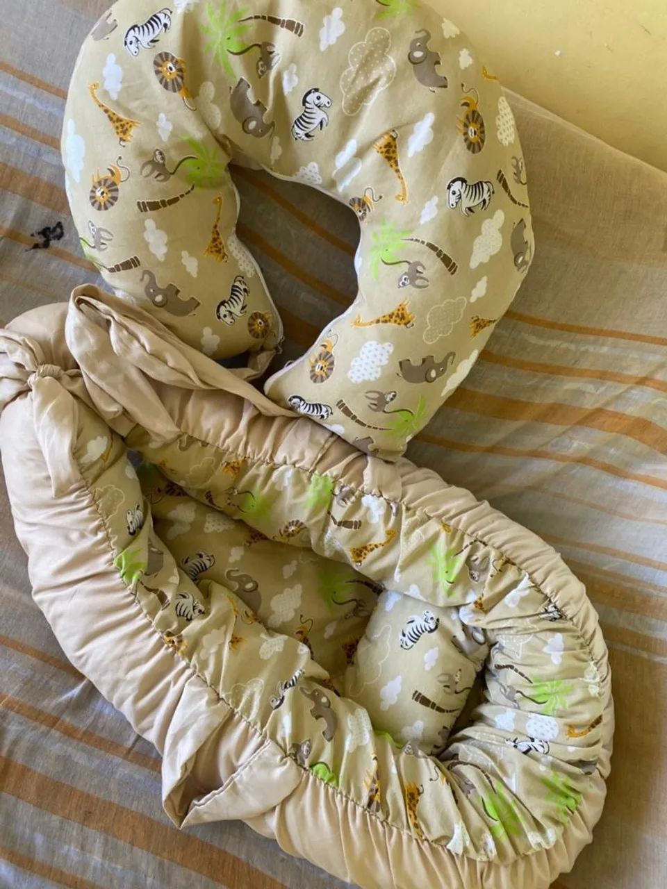 Ninho de bebê com almofada de amamentação  - Foto 3