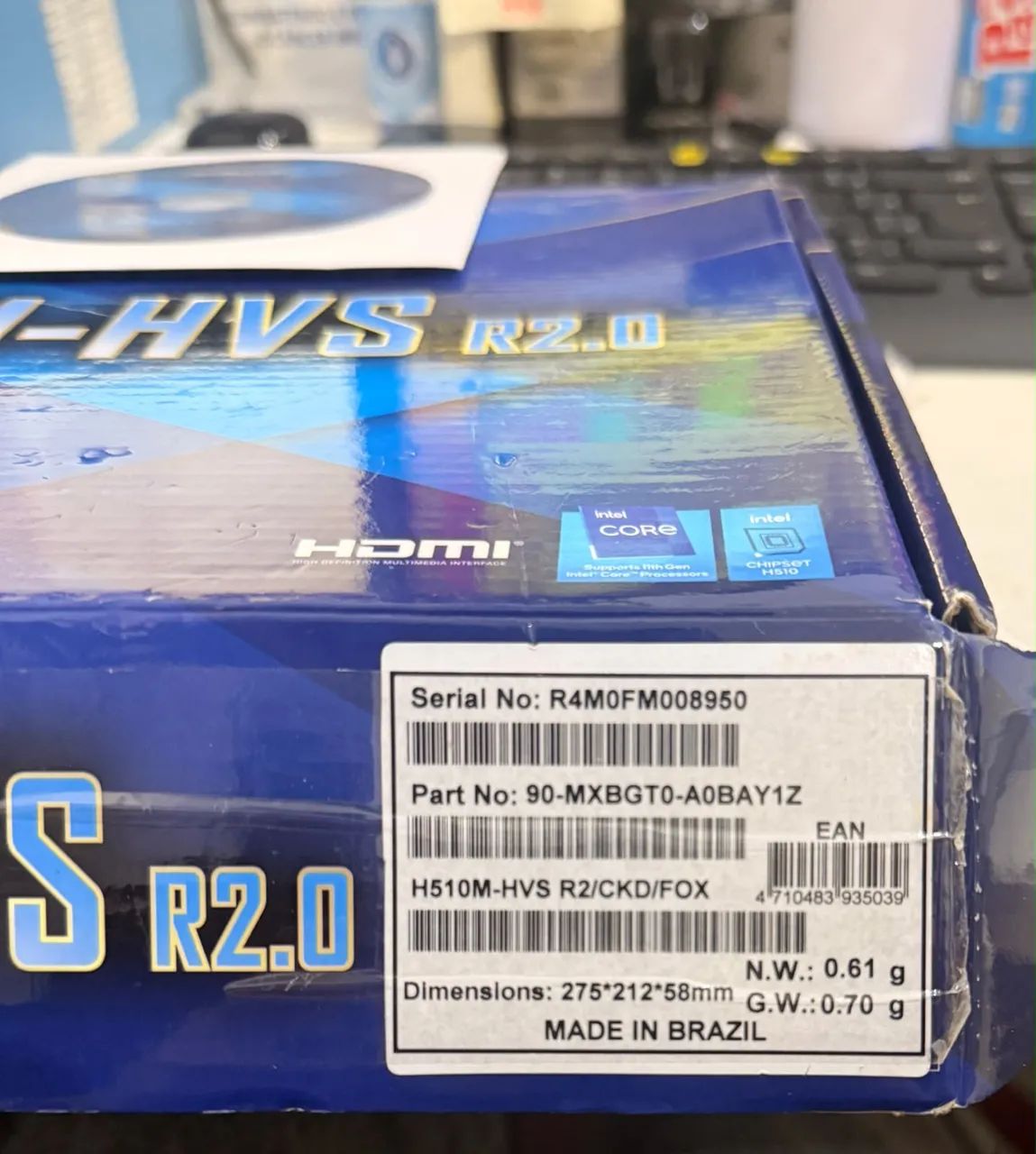Kit processador e placa mãe + 1 memoria ram 8 Gb - Foto 2