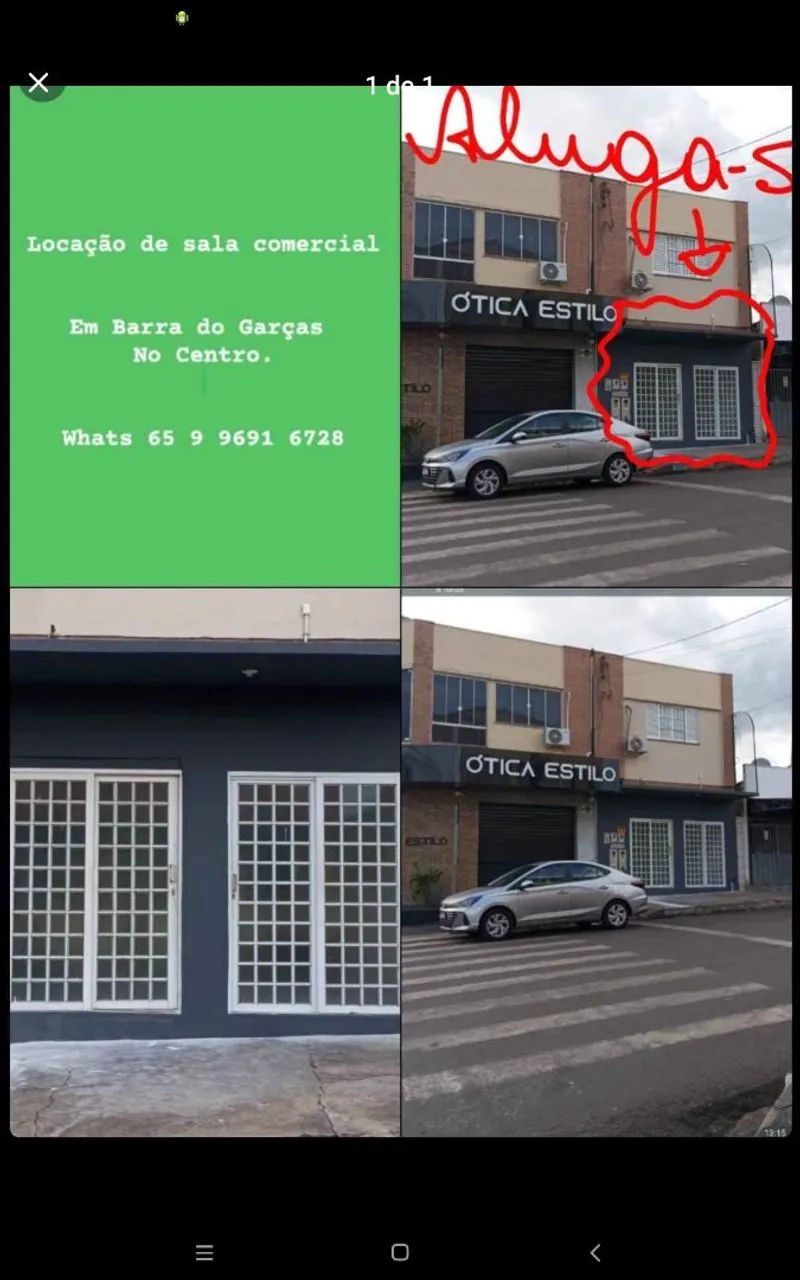 Sala comercial ALUGA-SE!