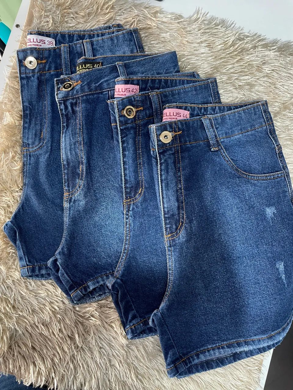 Shorts jeans feminino  - Foto 4