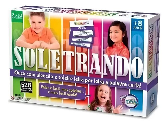 Soletrando Brinquedo - jogo de tabuleiro - jogo de raciocínio  - Foto 3