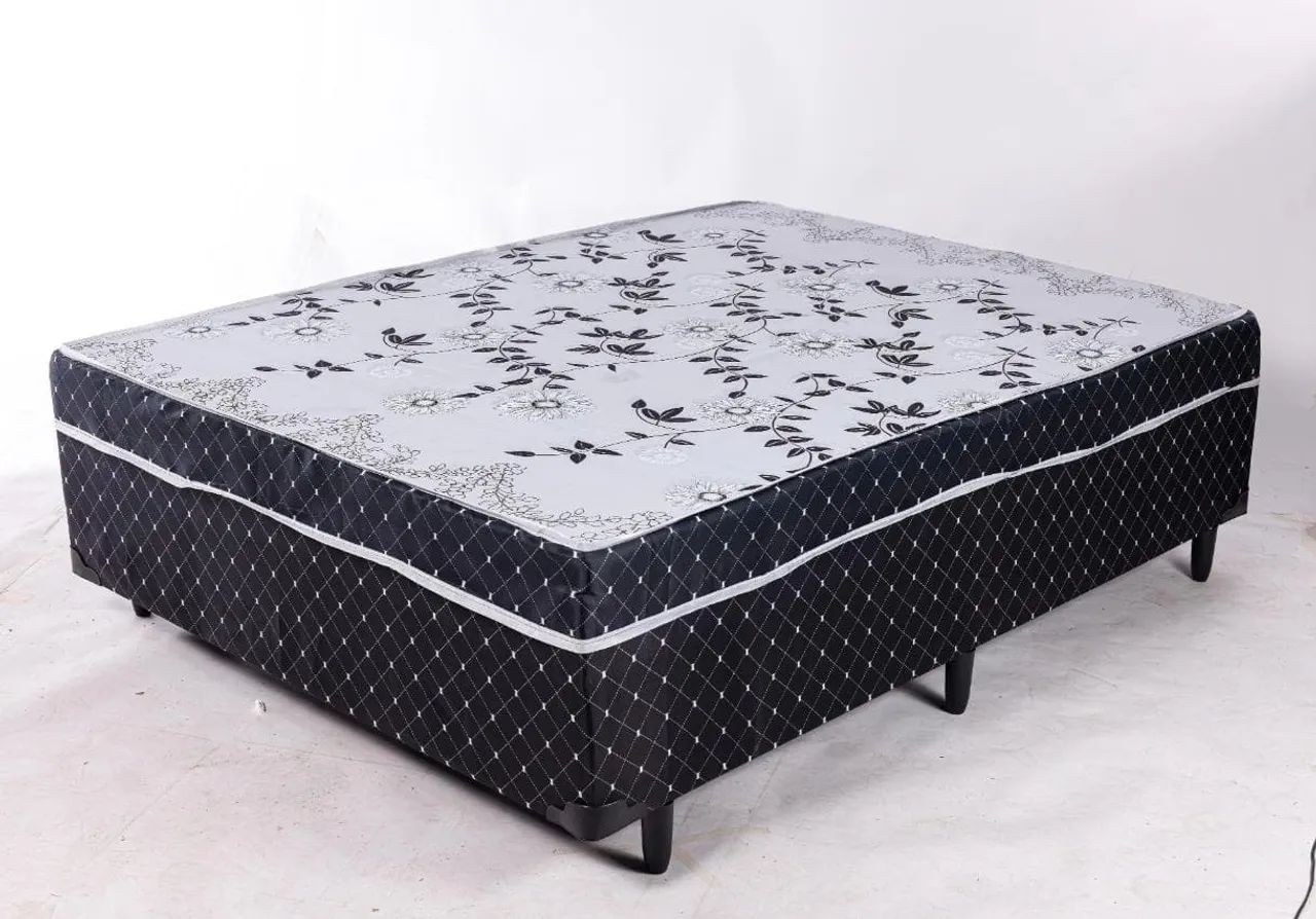 Cama Unibox Casal com Espuma Acoplada 10cm - Conforto e Praticidade