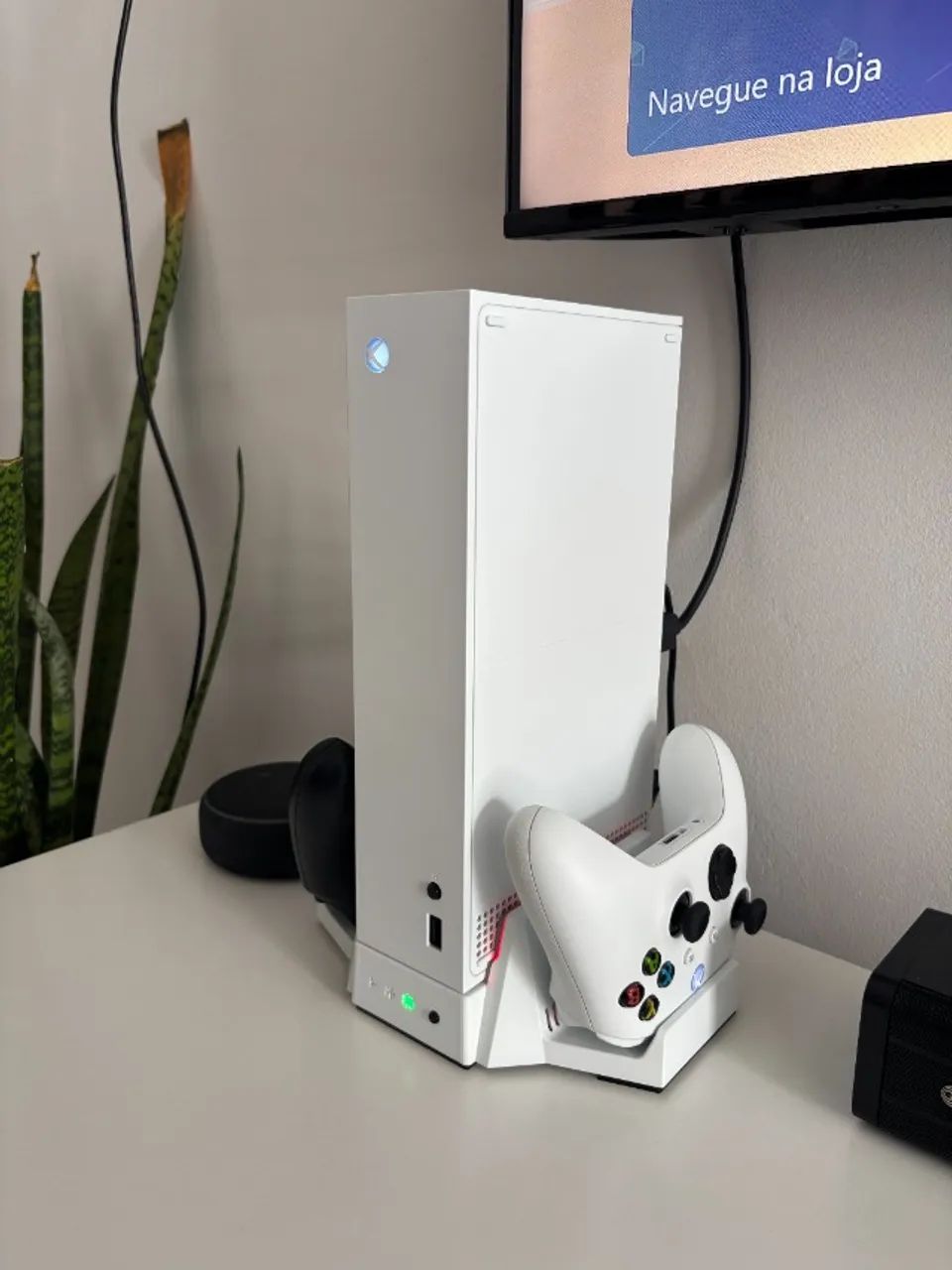 Xbox Series S + 2 Controles Originais + Base | Excelente Estado