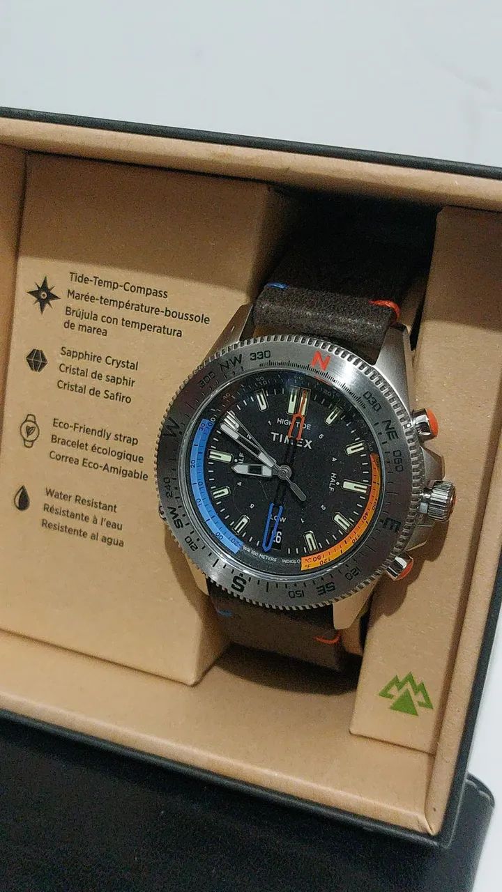 Timex Men's Expedition North Tide-Temp-Compass 43mm - Foto 3