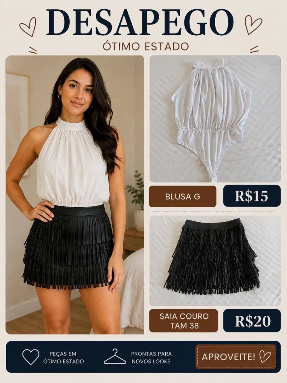 Roupas desapegos - Foto 5