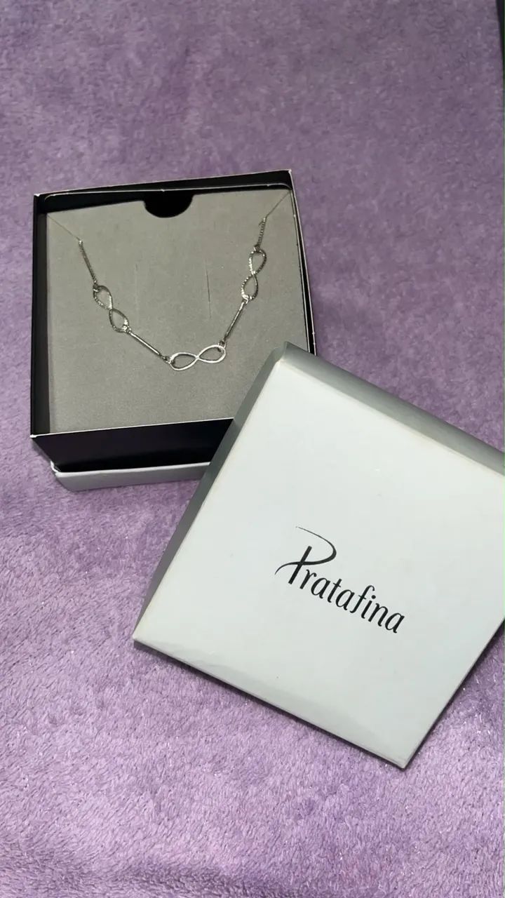 Pulseira Pratafina (3 Infinitos)