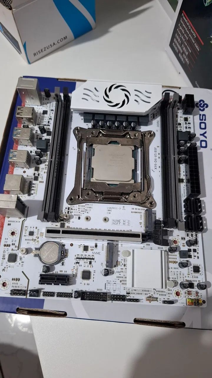 Kit xeon E5 2667 v4 + QIYIDA D4 x99