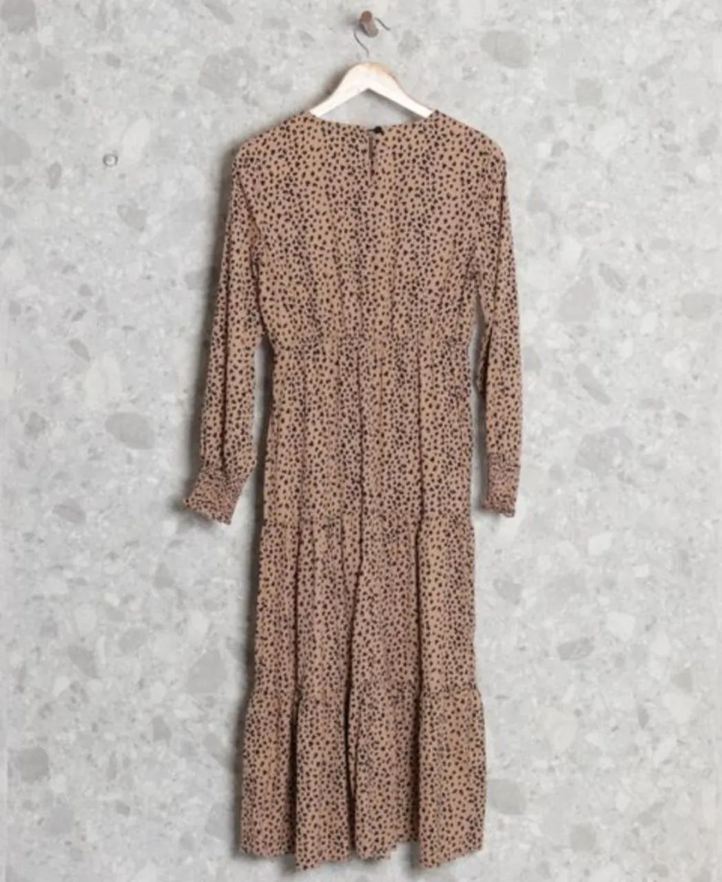 Vestido animal print shein