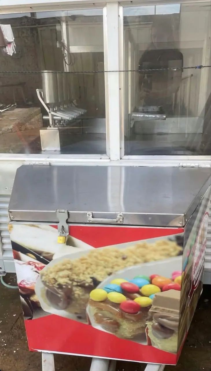 Carretinha de Churros Completa - Pronta para Trabalhar - Foto 4