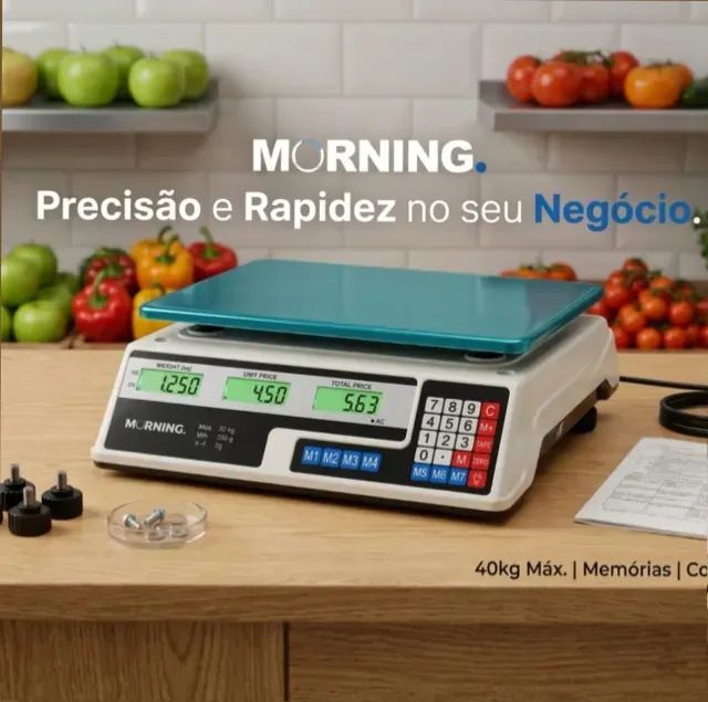 Balança Eletronica 2g até 40kg(NOVA)