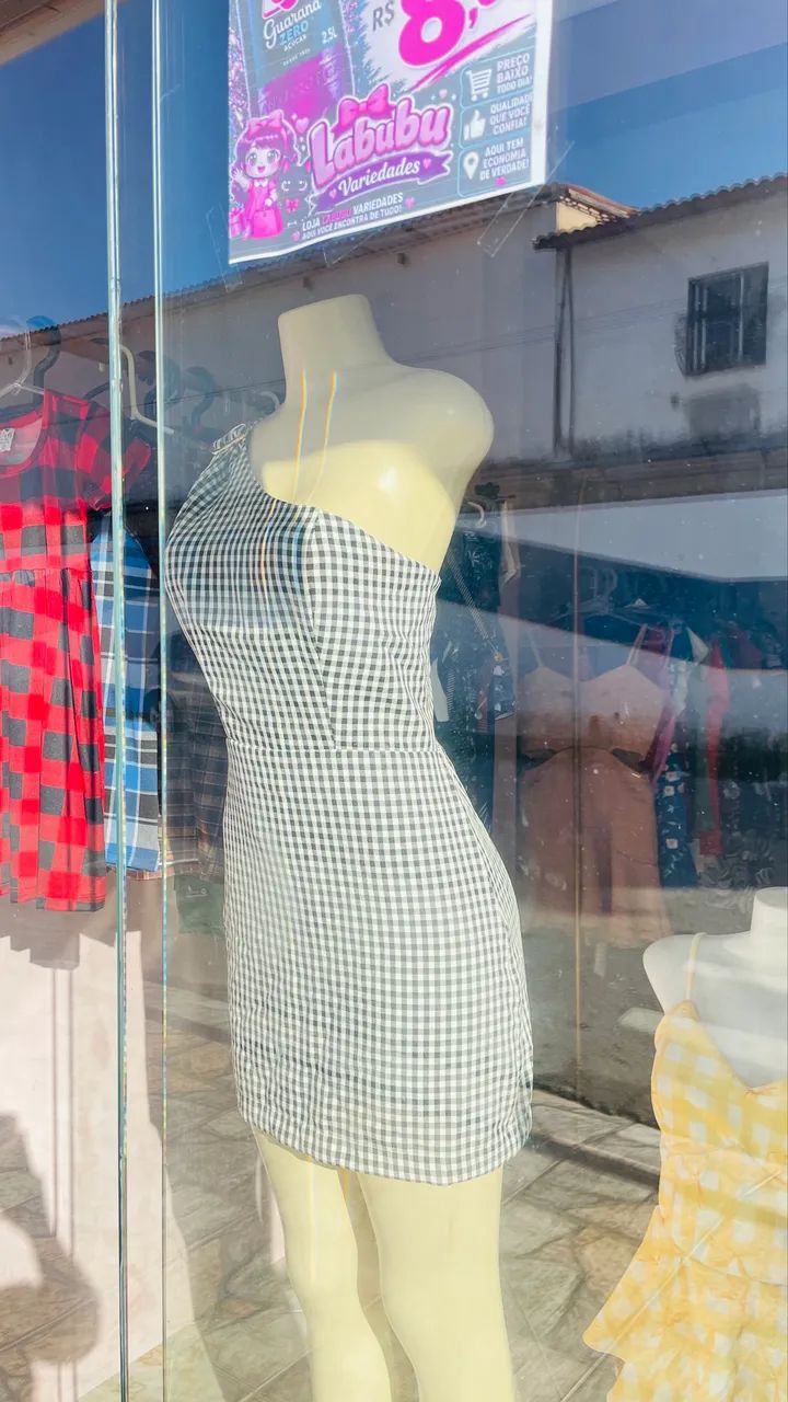 Vestido xadrez