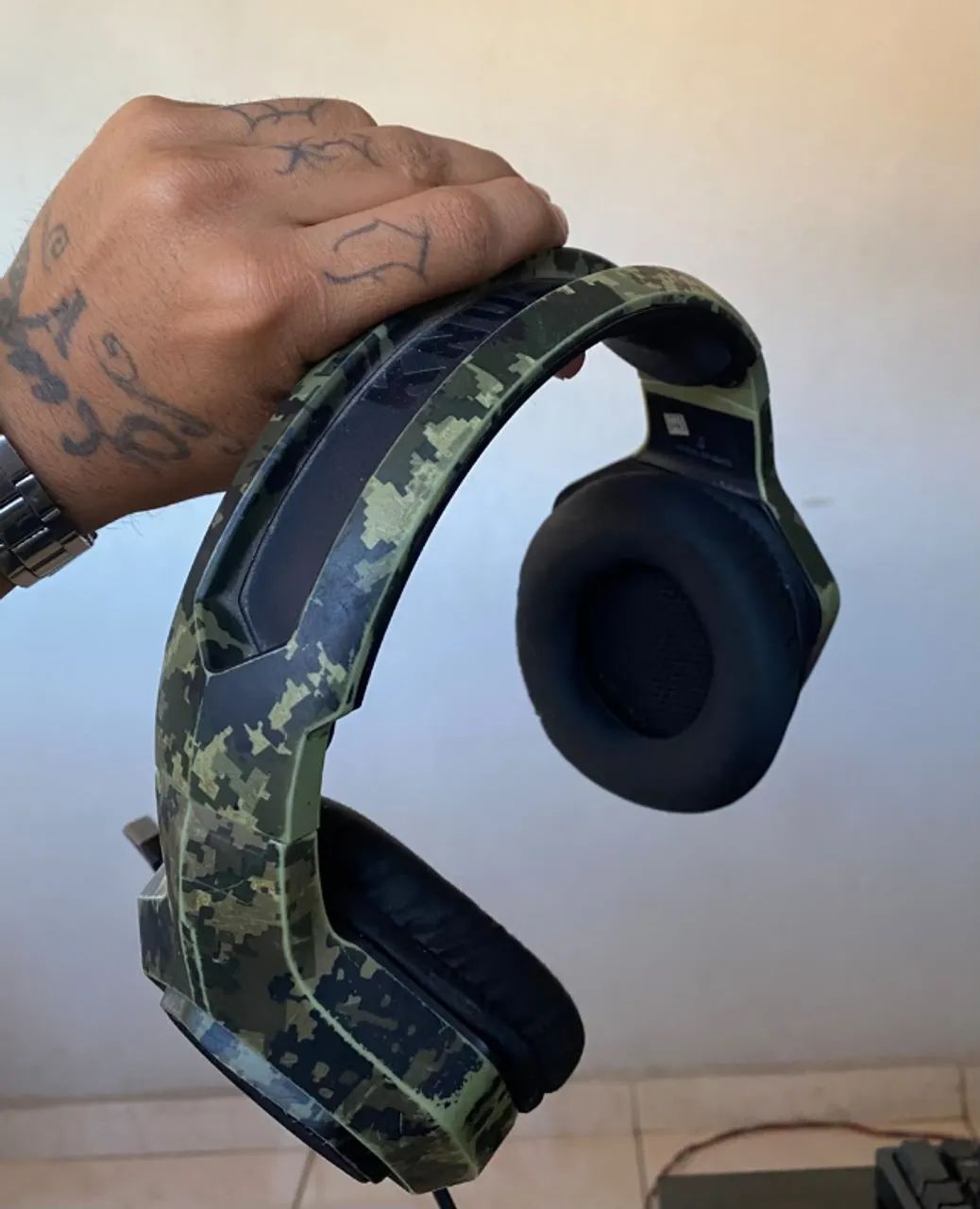 Headset Gamer Camuflado Alta qualidade  - Foto 4