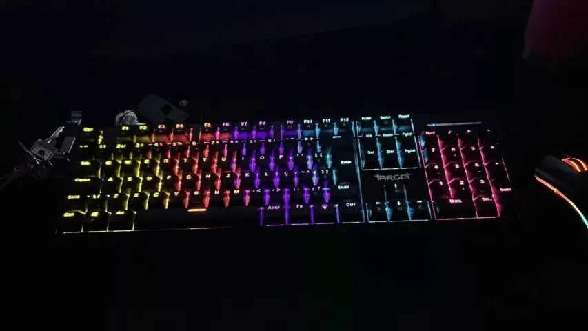 Teclado Mecanico TGT Sherman V3, ABNT2, Switch Azul - Entrega gratis - Foto 4