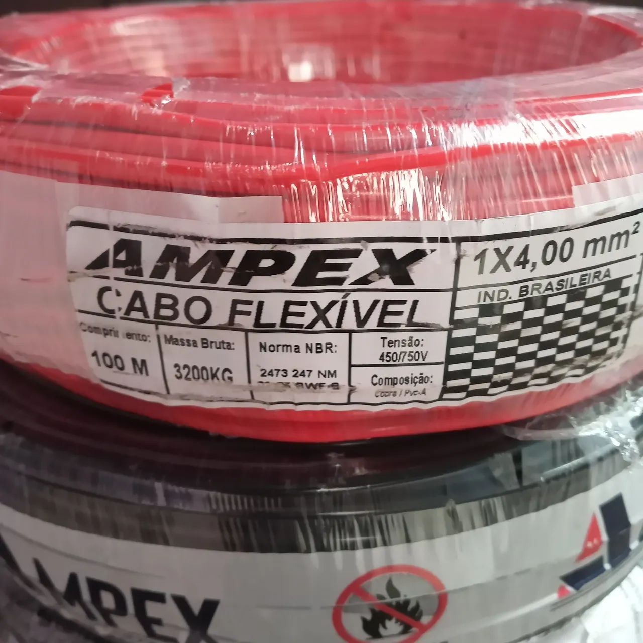Cabo elétrico 4mm65581399248770121