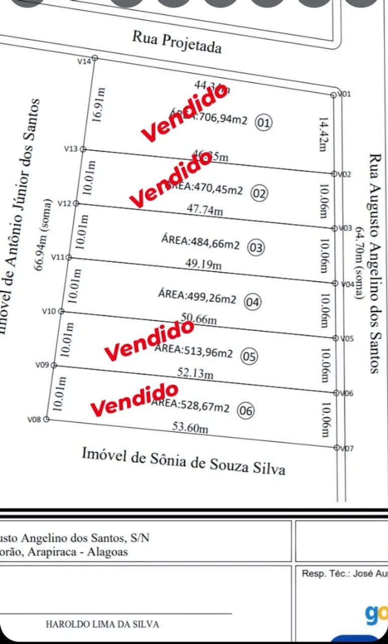 Terreno em Arapiraca 1000 m2 - Foto 4