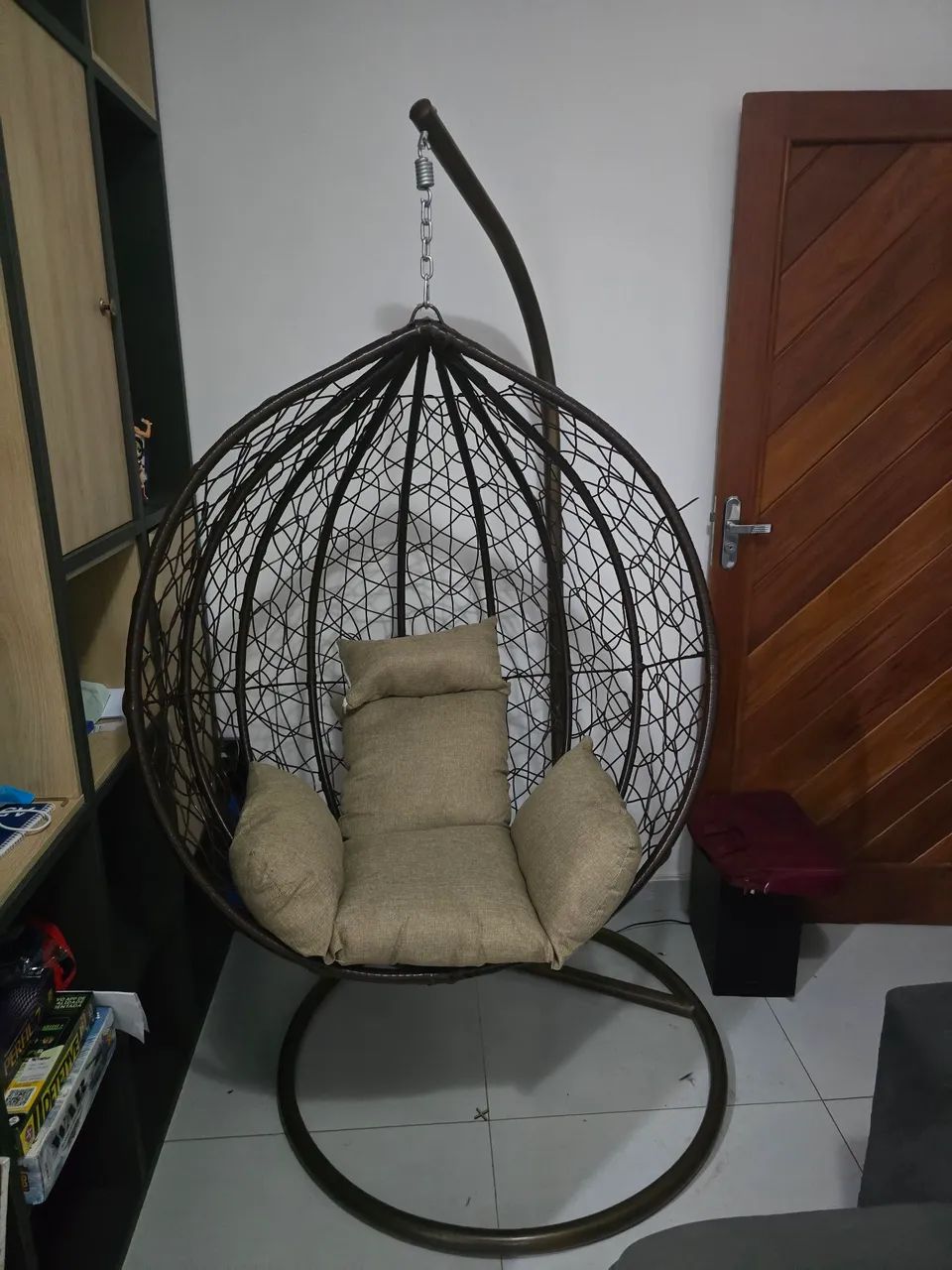 Cadeira de balanço suspensa nova - Foto 3