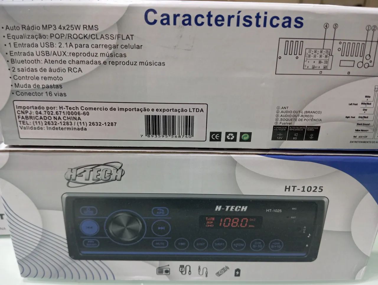 Som automotivo com bluetooth a pronta entrega! - Foto 3