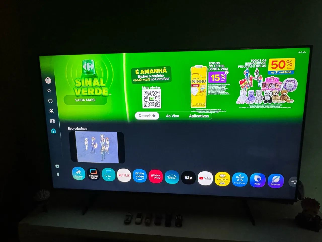 Smart TV Samsung Vision AI QLED 4K 55