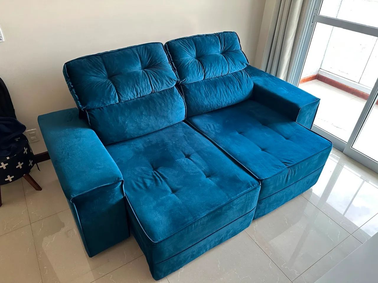 VENDO SOFÁ RETRÁTIL SEMINOVO  - Foto 4