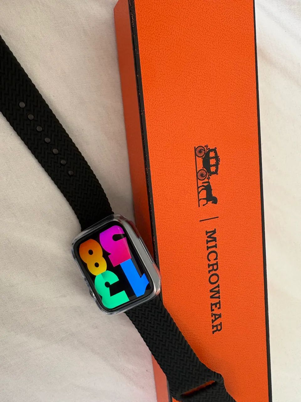 Relógio digital Microwear 9 mini