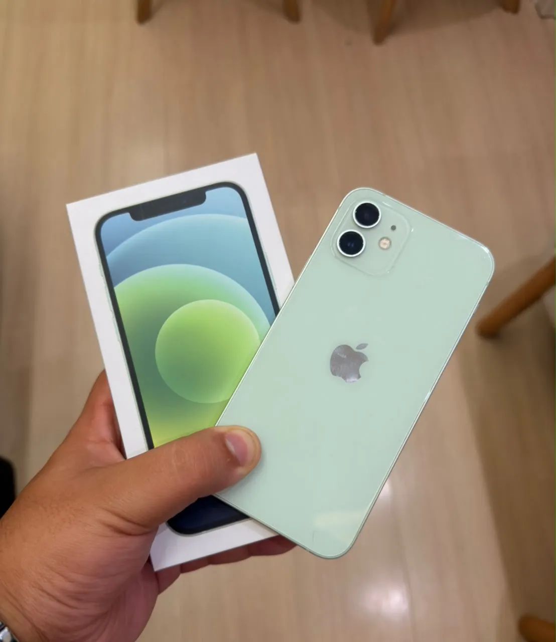 iPhone 12 128gb Verde Semi Novo - Com NF e Caixa original - Foto 4